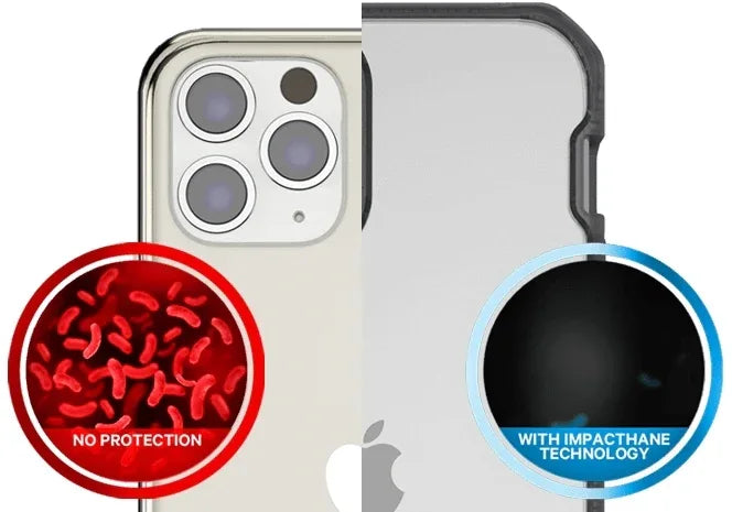 Itskins Level 2 Hybridfrost For Apple Iphone 12 Pro Max Transparent Black - Essentify