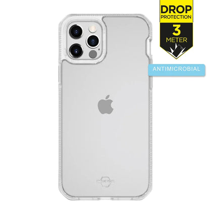Itskins Level 2 Hybridfrost For Apple Iphone 12 Pro Max Transparent - Essentify