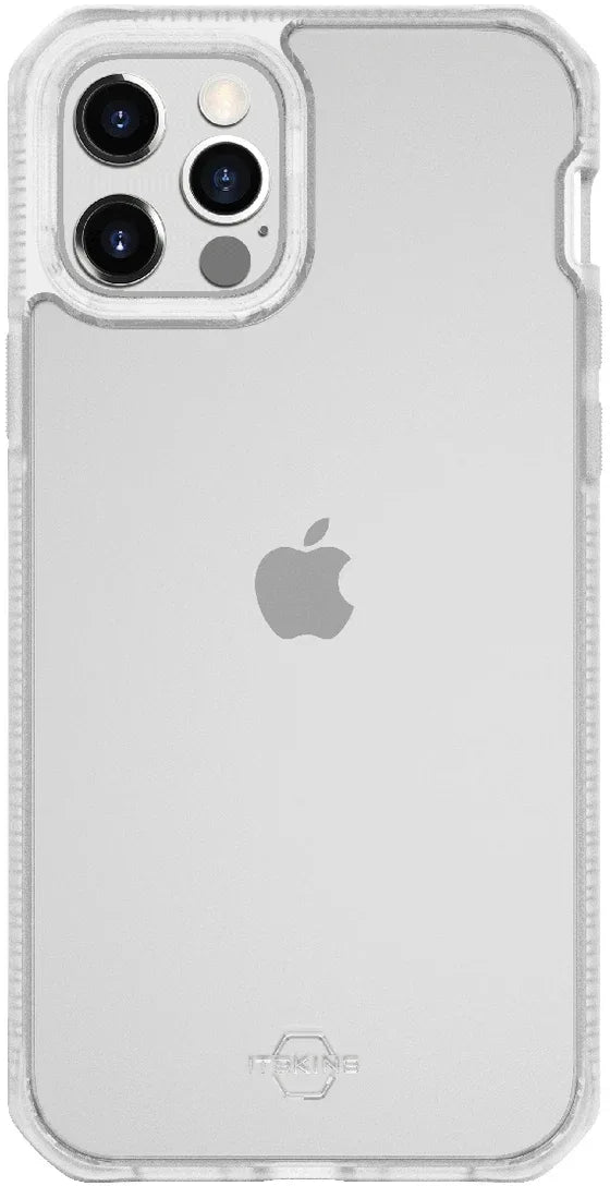 Itskins Level 2 Hybridfrost For Apple Iphone 12 Pro Max Transparent - Essentify