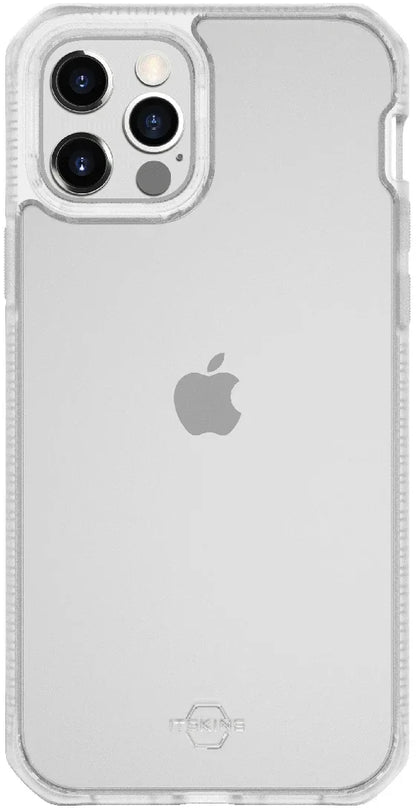 Itskins Level 2 Hybridfrost For Apple Iphone 12 Pro Max Transparent - Essentify