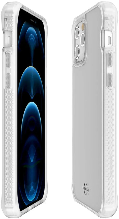 Itskins Level 2 Hybridfrost For Apple Iphone 12 Pro Max Transparent - Essentify