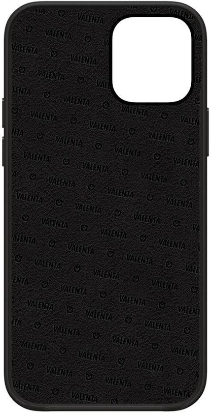 Valenta Leather Back Cover Snap Luxe Apple Iphone 13 Mini Black - Essentify