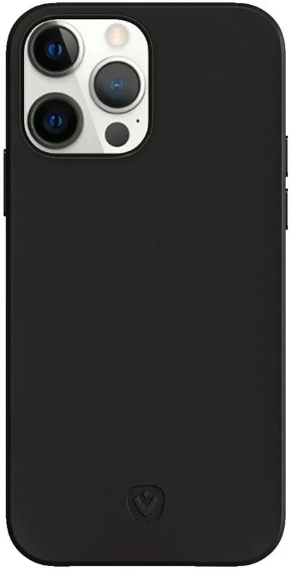 Valenta Leather Back Cover Snap Luxe Apple Iphone 13 Pro Max Black - Essentify