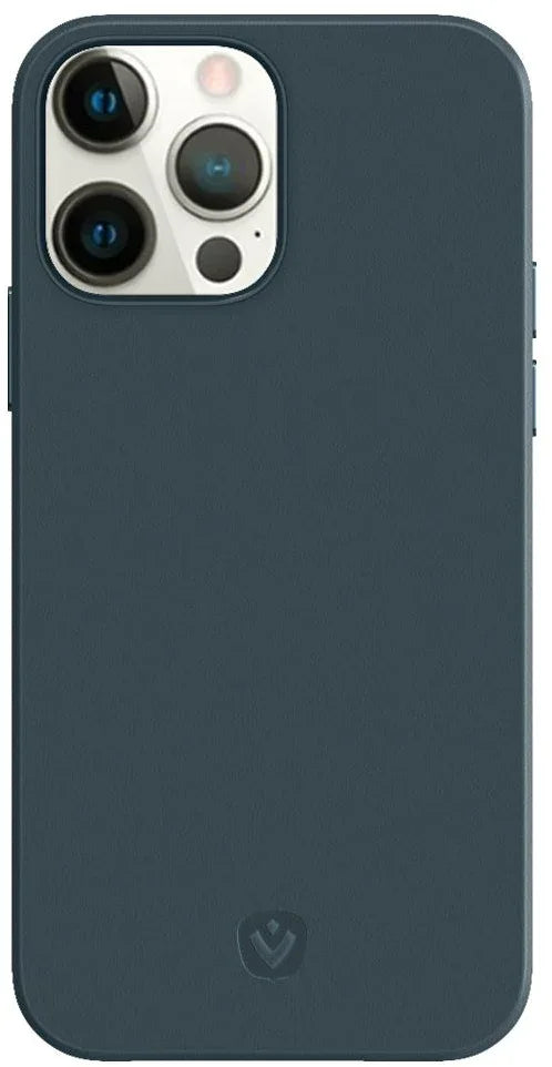 Valenta Leather Back Cover Snap Luxe Apple Iphone 13 Pro Max Blue - Essentify