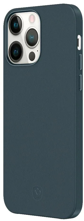 Valenta Leather Back Cover Snap Luxe Apple Iphone 13 Pro Max Blue - Essentify