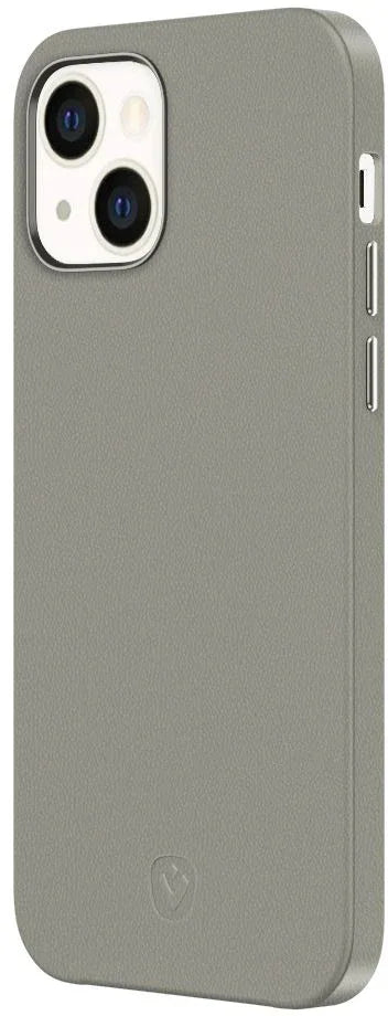Valenta Leather Back Cover Snap Luxe Apple Iphone 13 Mini Grey - Essentify