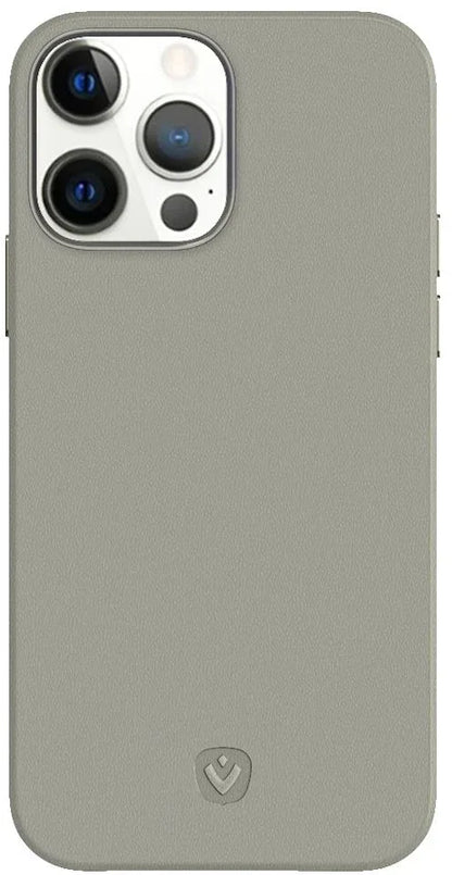 Valenta Leather Back Cover Snap Luxe Apple Iphone 13 Pro Grey - Essentify