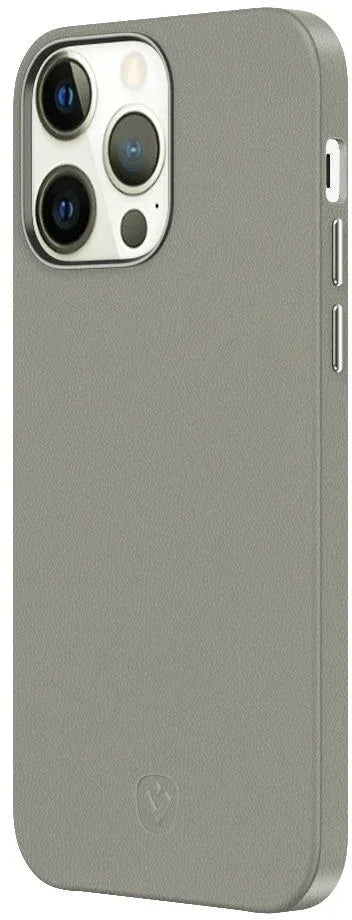 Valenta Leather Back Cover Snap Luxe Apple Iphone 13 Pro Grey - Essentify