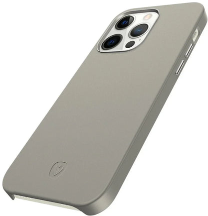 Valenta Leather Back Cover Snap Luxe Apple Iphone 13 Pro Max Grey - Essentify
