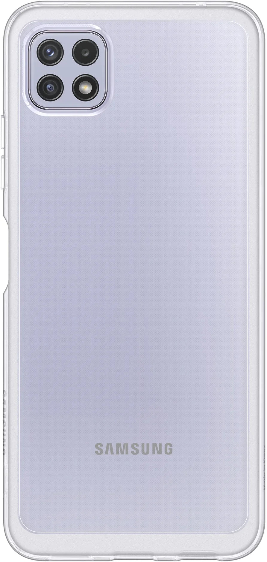 Samsung Soft Clear Cover Galaxy A22 5G Transparent - Essentify