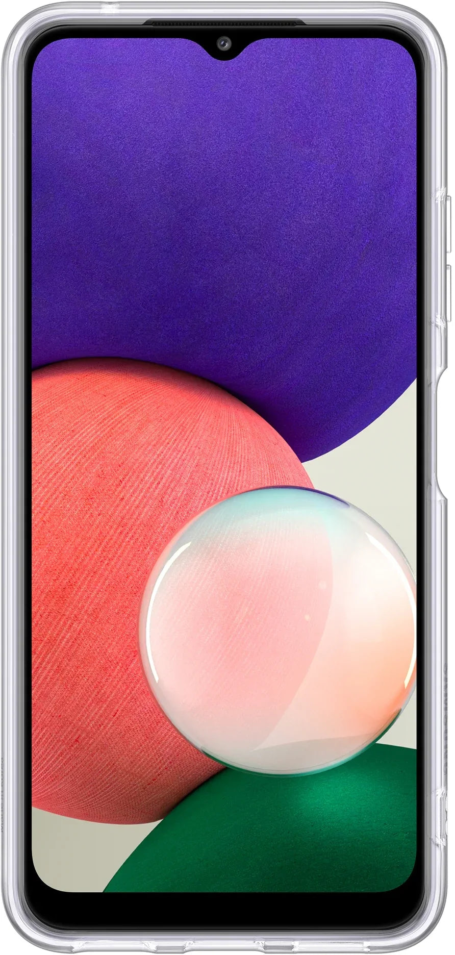 Samsung Soft Clear Cover Galaxy A22 5G Transparent - Essentify