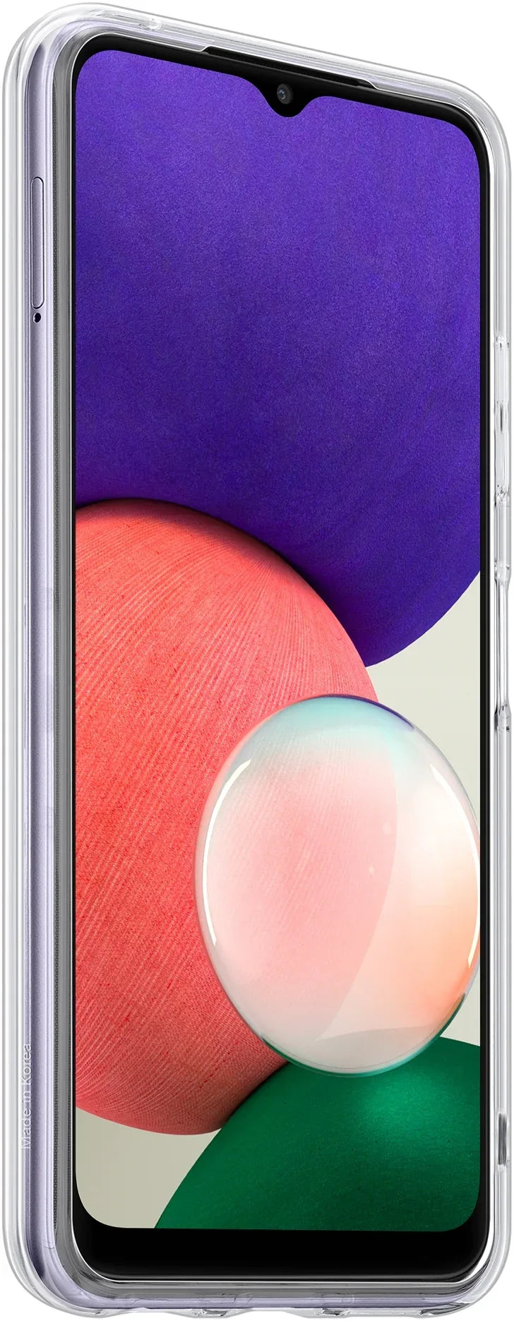 Samsung Soft Clear Cover Galaxy A22 5G Transparent - Essentify