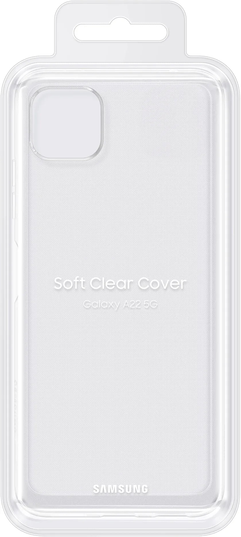 Samsung Soft Clear Cover Galaxy A22 5G Transparent - Essentify