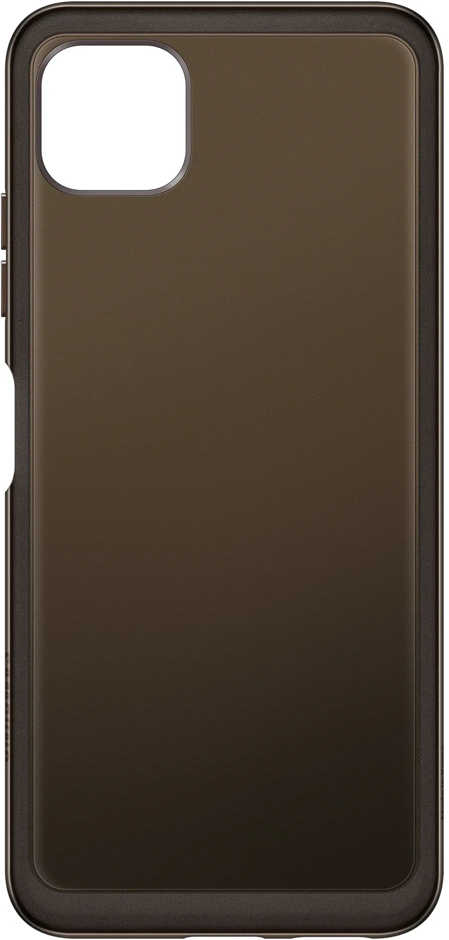 Samsung Soft Clear Cover Galaxy A22 5G Black - Essentify