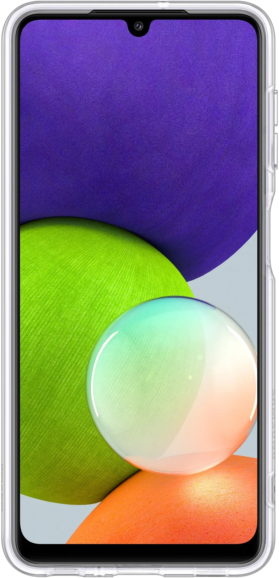 Samsung Soft Clear Cover Galaxy A22 4G Transparent - Essentify