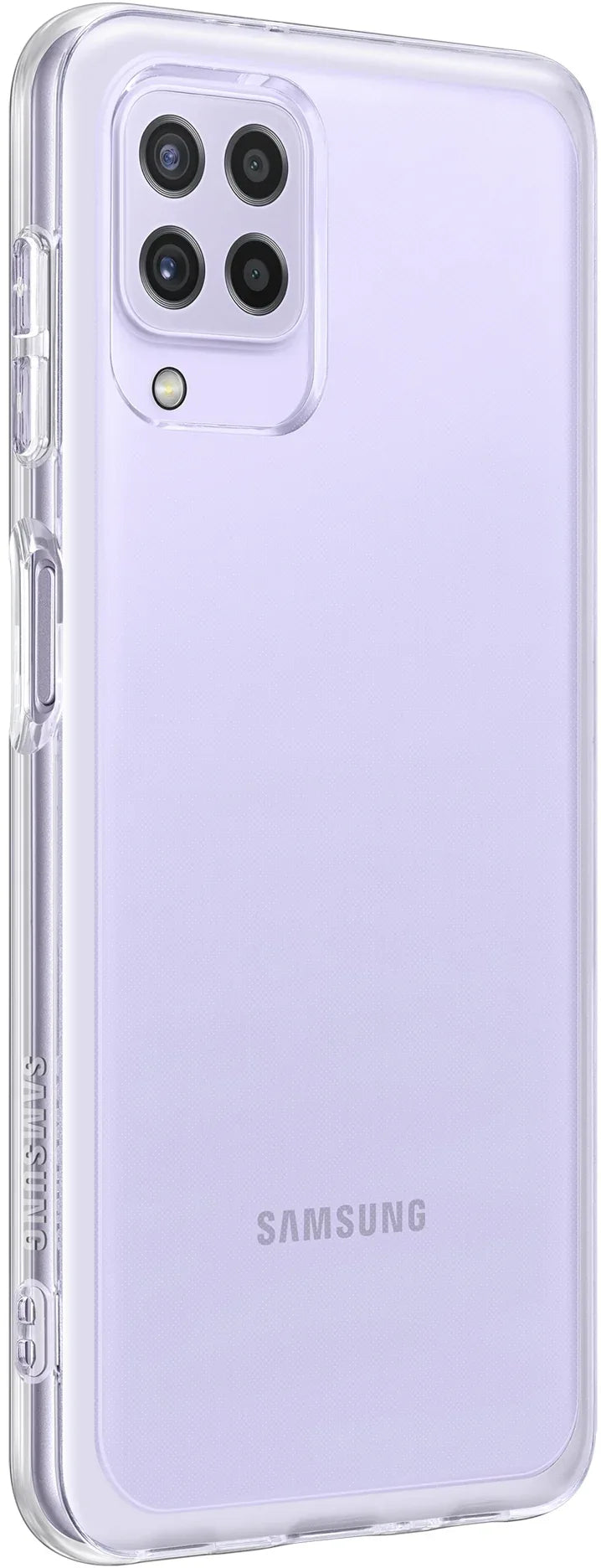 Samsung Soft Clear Cover Galaxy A22 4G Transparent - Essentify