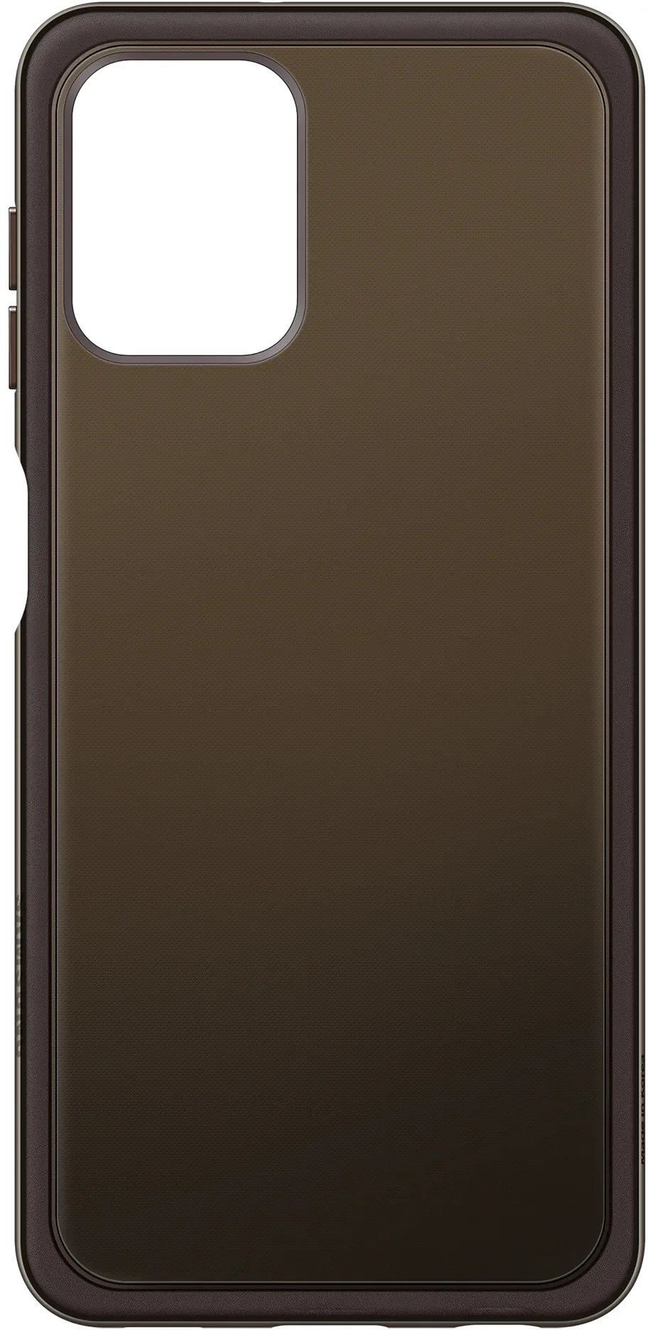 Samsung Soft Clear Cover Galaxy A22 4G Black - Essentify
