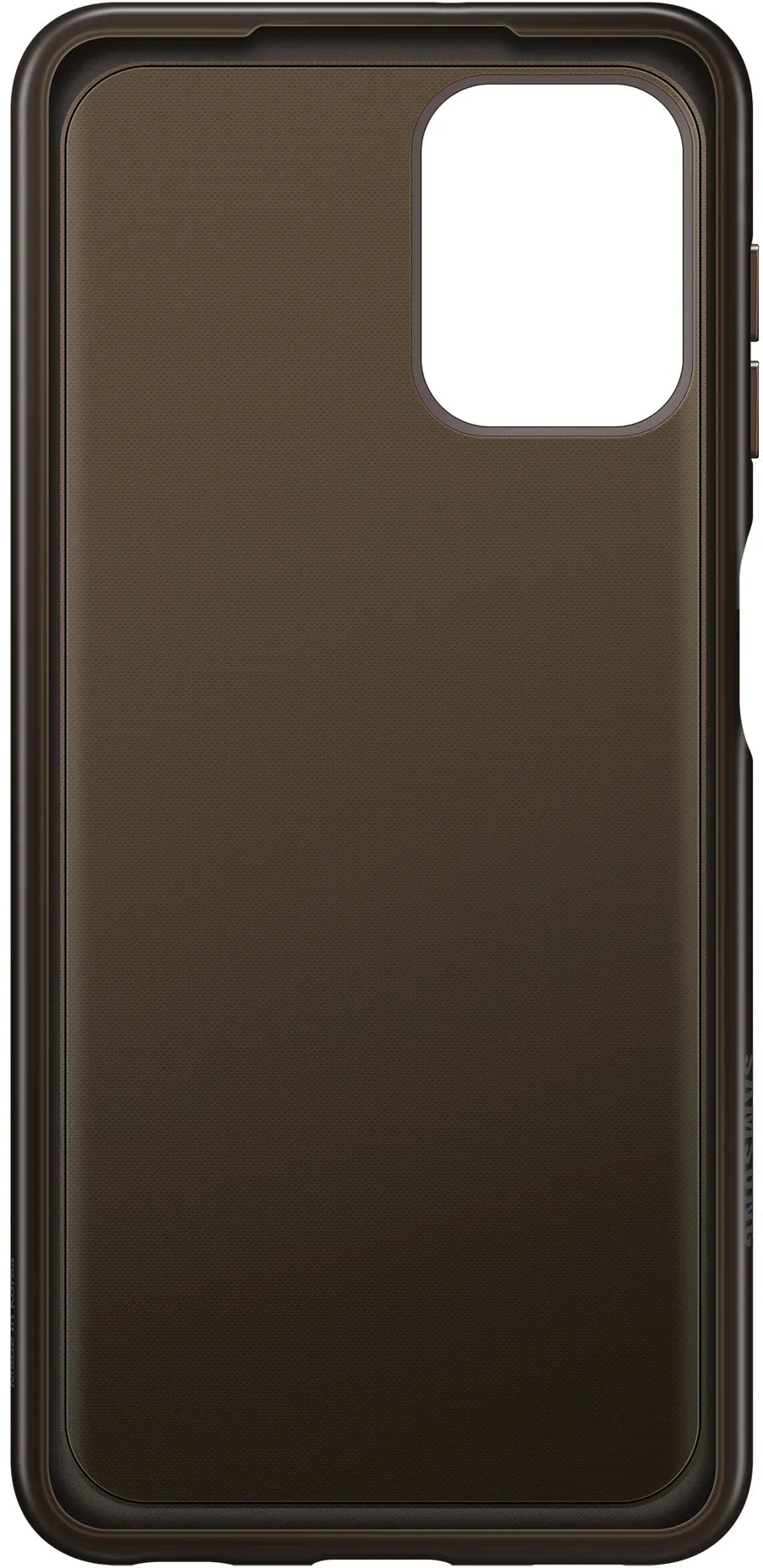 Samsung Soft Clear Cover Galaxy A22 4G Black - Essentify