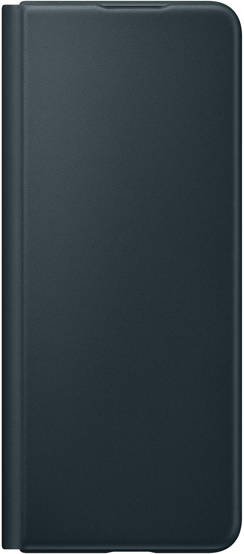 Samsung Leather Flip Cover Galaxy Z Fold3 Green - Essentify