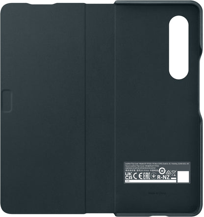 Samsung Ef-Ff926Lgegww Samsung Leather Flip Cover Galaxy Z Fold3 Green