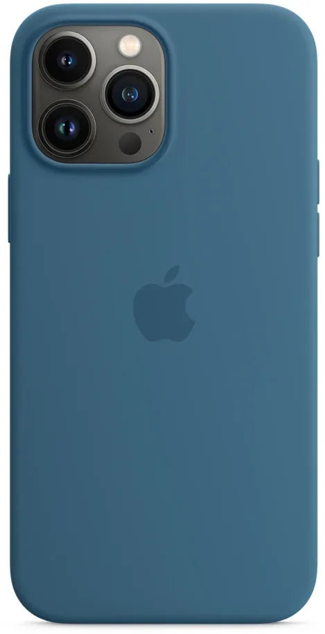 Apple Silicone Case With Magsafe Iphone 13 Pro Max Blue Jay - Essentify
