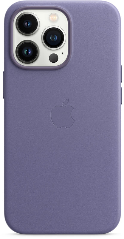 Apple Mm1F3Zm/A Apple Leather Case With Magsafe Iphone 13 Pro Wisteria