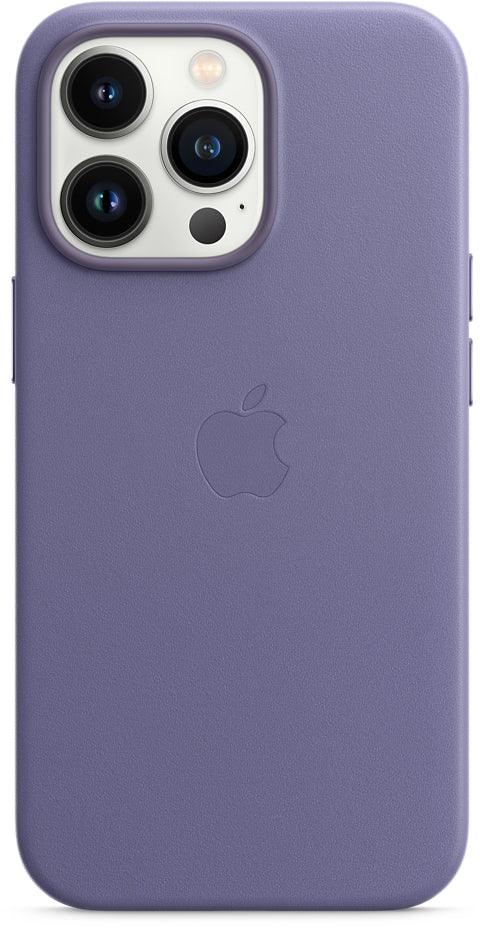 Apple Leather Case With Magsafe Iphone 13 Pro Wisteria - Essentify