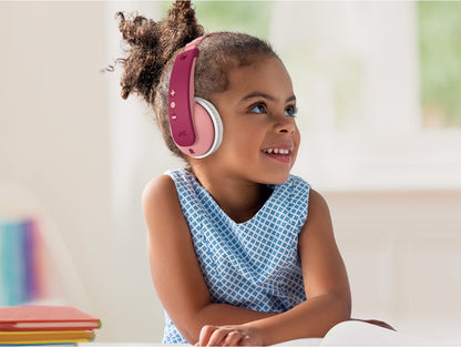 Jvc Ha-Kd10W Jvc Kids Tinyphones Wireless Headphone Pink