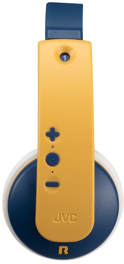 Jvc Ha-Kd10W Jvc Kids Tinyphones Wireless Headphone Yellow/Blue