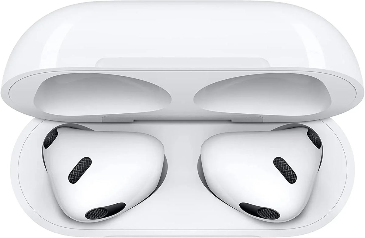 Apple Airpods (3Rd Gen) Wireless Stereo Headset + Magsafe Charging Case White - Essentify
