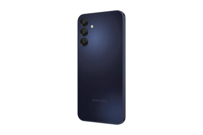 Samsung Galaxy A15 | 6.5" Display | Android 14 | 4G | 4 GB RAM | 128 GB Opslag | 5000 mAh | Zwart/Blauw - Essentify