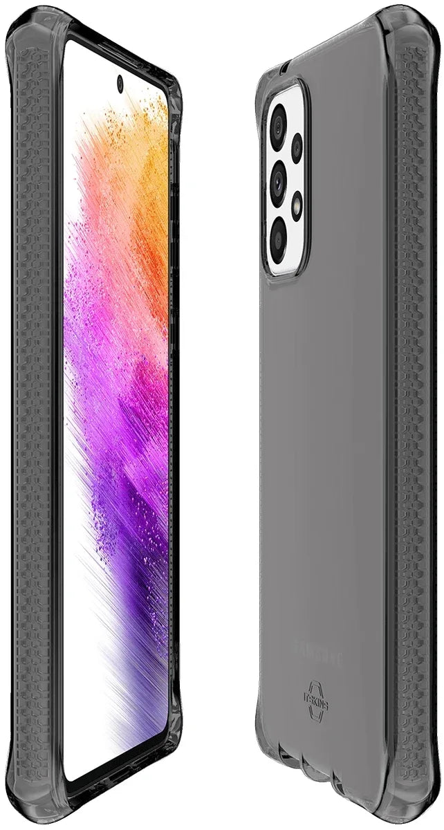 Itskins Level 2 Spectrumclear For Samsung Galaxy A73 5G Smoke - Essentify