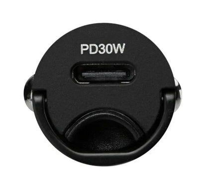 Mobilize Car Charger Usb-C 30W With Pd/Pps Black - Essentify