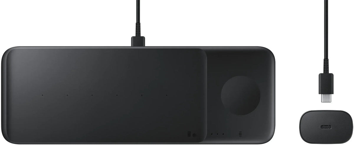 Samsung Wireless Qi Trio Pad + Travel Adapter 9W Black - Essentify