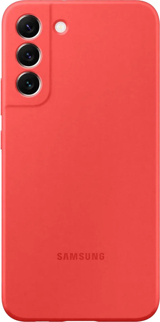 Samsung Silicone Cover Galaxy S22+ 5G Coral - Essentify