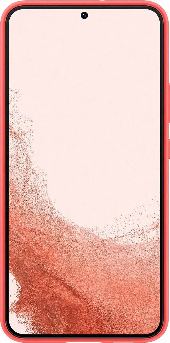 Samsung Silicone Cover Galaxy S22+ 5G Coral - Essentify