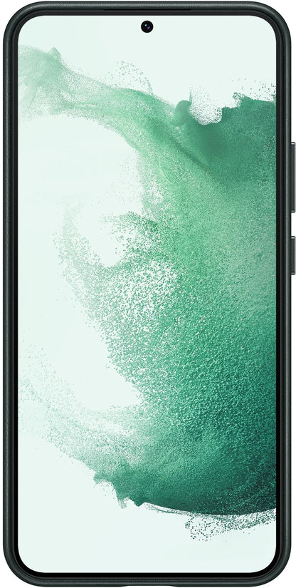 Samsung Leather Cover Galaxy S22+ 5G Forest Green - Essentify