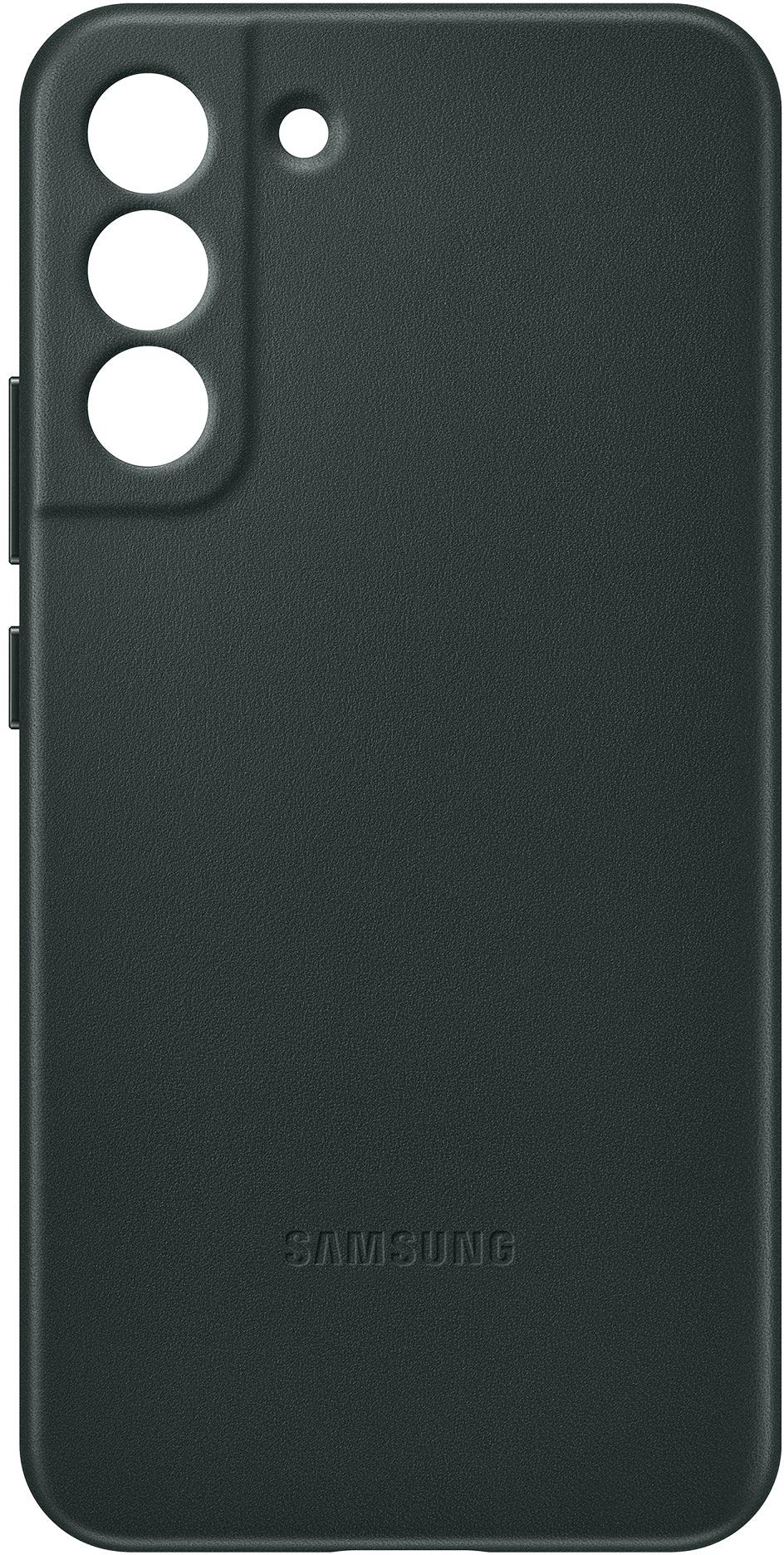 Samsung Leather Cover Galaxy S22+ 5G Forest Green - Essentify