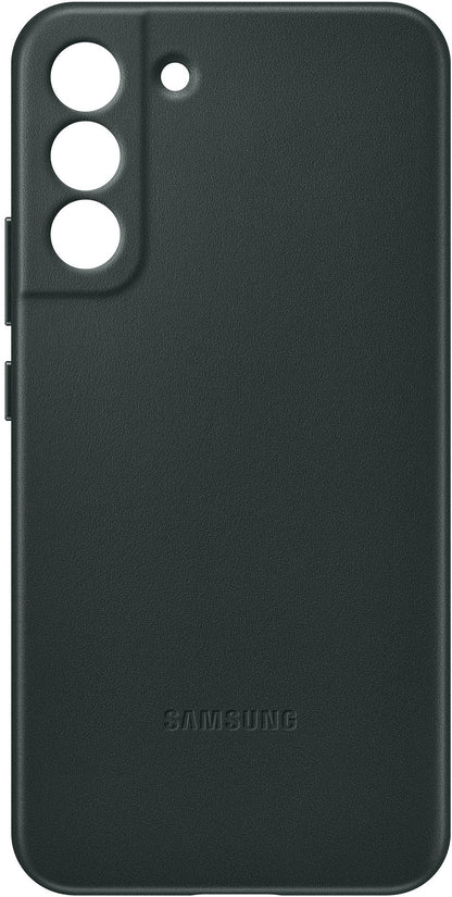 Samsung Leather Cover Galaxy S22+ 5G Forest Green - Essentify