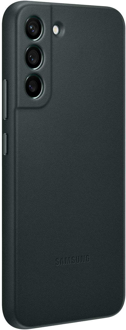 Samsung Leather Cover Galaxy S22+ 5G Forest Green - Essentify
