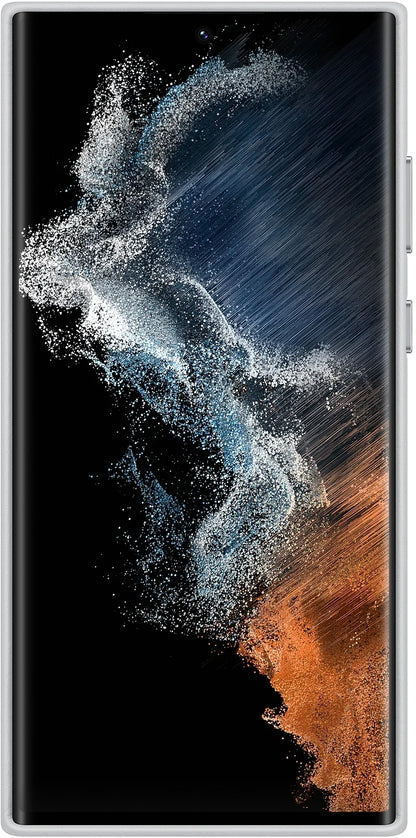 Samsung Leather Cover Galaxy S22 Ultra 5G Light Grey - Essentify