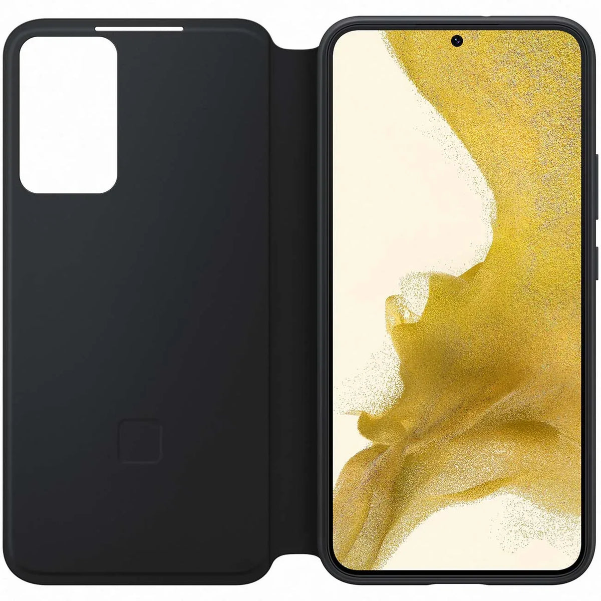 Samsung Smart Clear View Cover Galaxy S22+ 5G Black - Essentify