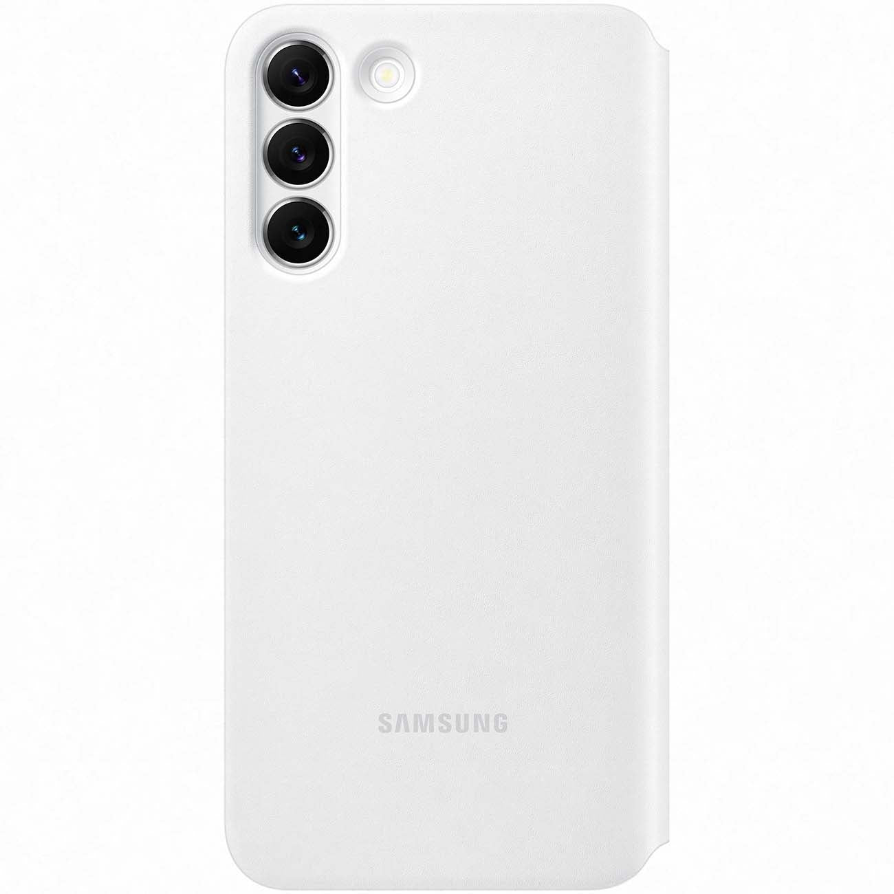 Samsung Ef-Zs906Cwegee Samsung Smart Clear View Cover Galaxy S22+ 5G White