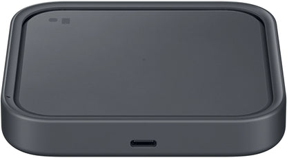 Samsung Wireless Qi Charger Pad 15W + Fast Travel Charger 25W Dark Grey - Essentify