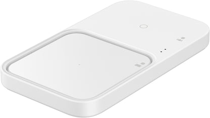 Samsung Ep-P5400Twegeu Samsung Wireless Qi Duo Charger Pad 15W + Fast Travel Charger 25W White