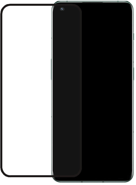 Mobilize Edge-To-Edge Glass Screen Protector Oneplus 10 Pro Black Edge Glue