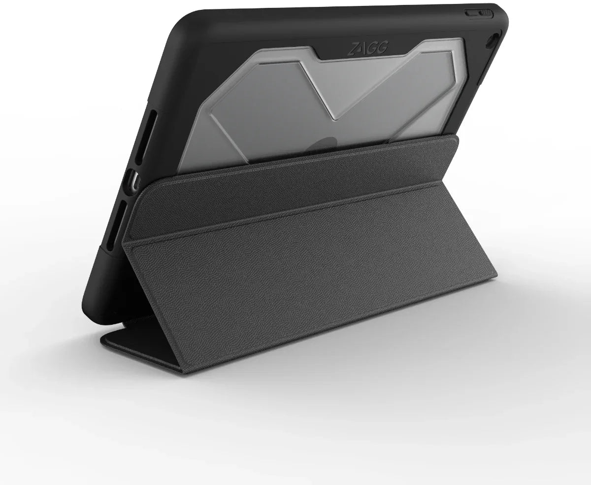 Zagg Rugged Messenger Case For Apple Ipad 10.2 (2019/2020/2021) Black - Essentify