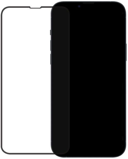 Mobilize Edge-To-Edge Glass Screen Protector Apple Iphone 13 Pro Max/14 Plus Black Full Glue