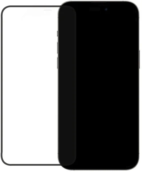 Mobilize Edge-To-Edge Glass Screen Protector Apple Iphone 14 Pro Max Black Full Glue - Essentify