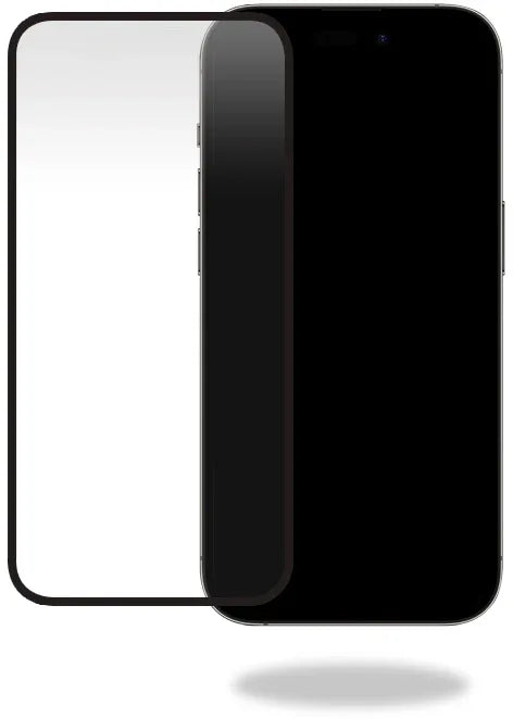 Mobilize Glass Screen Protector - Black Frame - Apple Iphone 14 Pro - Essentify
